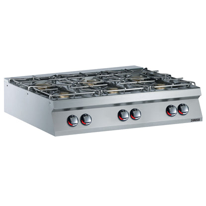 Modular Cooking Range Line EVO900 6-Burner Gas Boiling Top, 10 kW 392012