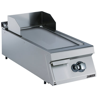 Modular Cooking Range Line EVO900 400mm Gas Fry Top, Smooth Brushed Chrome Horizontal Plate 392402