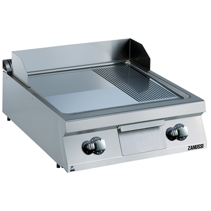 Modular Cooking Range Line EVO900 Full Module Gas Fry Top, Chromium Plated 392055